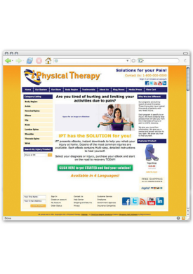 iPhysical Theropy
Level 2 Design/Development Package